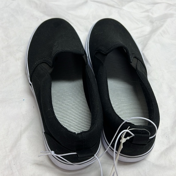 Millie black slip on sneakers - Picture 5 of 7
